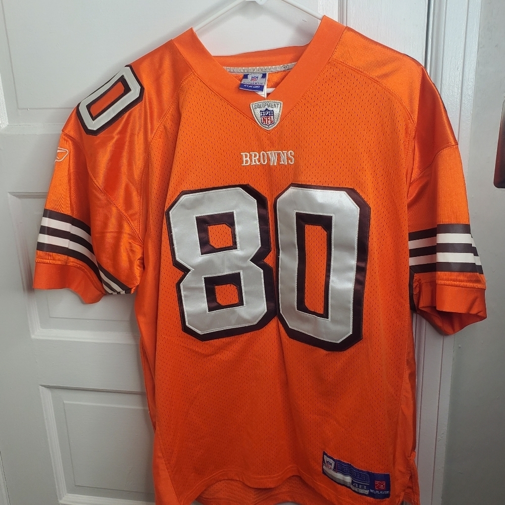Cleveland Browns NFL Reebok Jersey Orange 80